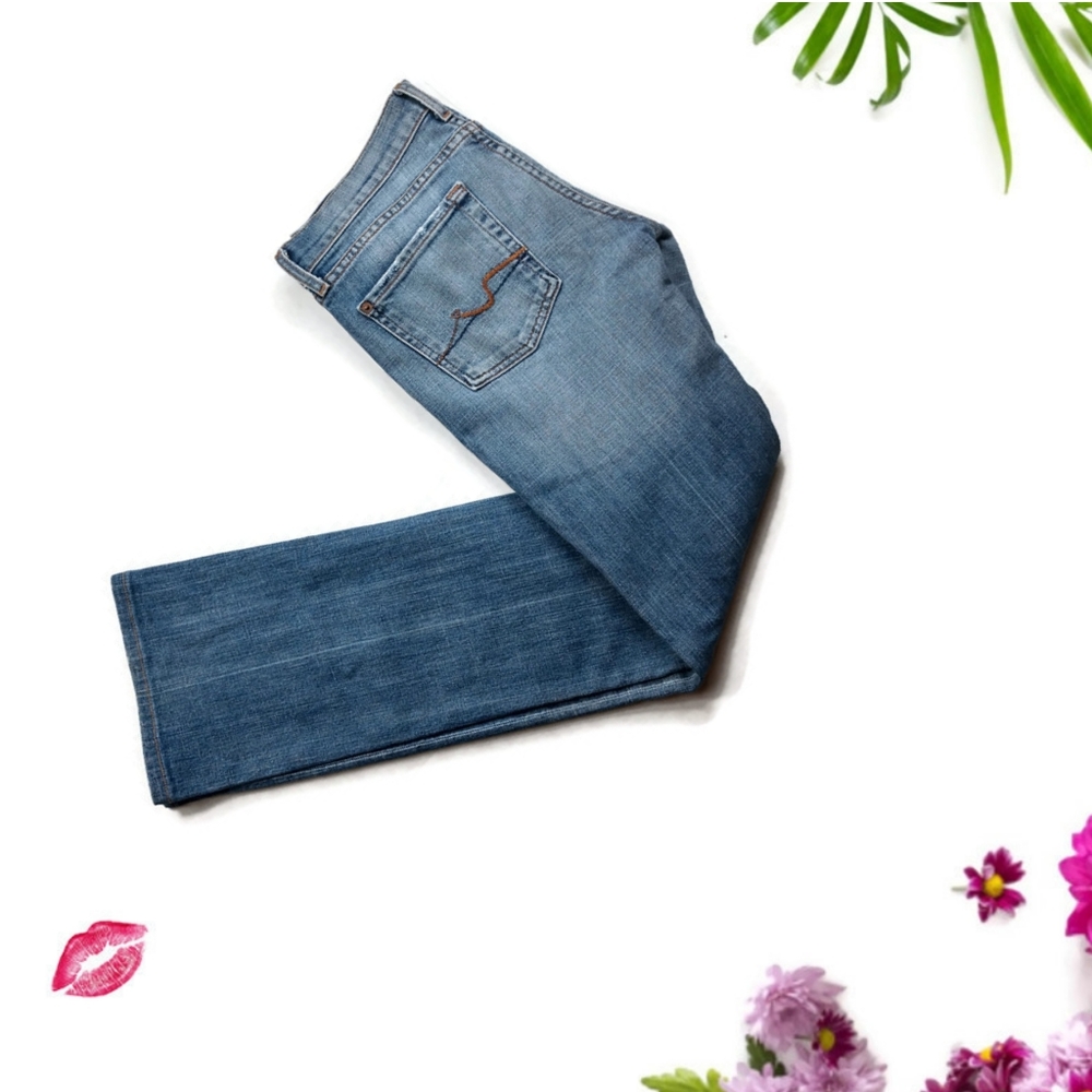 7FAMK Bootcut Ombre Wash Jeans
